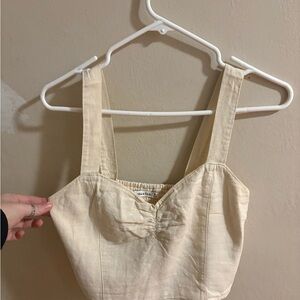 Elegant Cream Women's Top